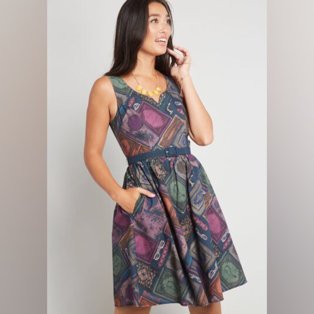 ModCloth “To Thrill a Mockingbird” A Line Dress